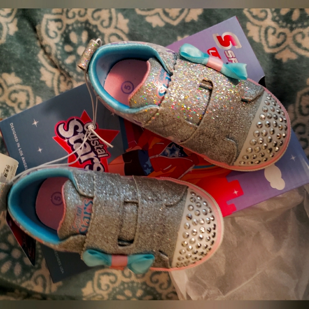 ❌❌SOLD❌❌Crystal stars sneakers